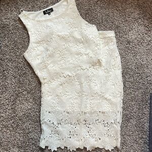 Lulus Lace 2 Piece Dress